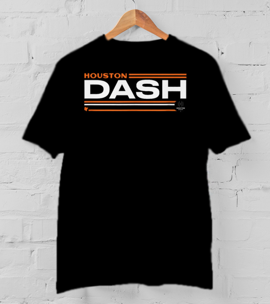 Houston Dash Stripes NWSL Soccer Houston Texas T-Shirt