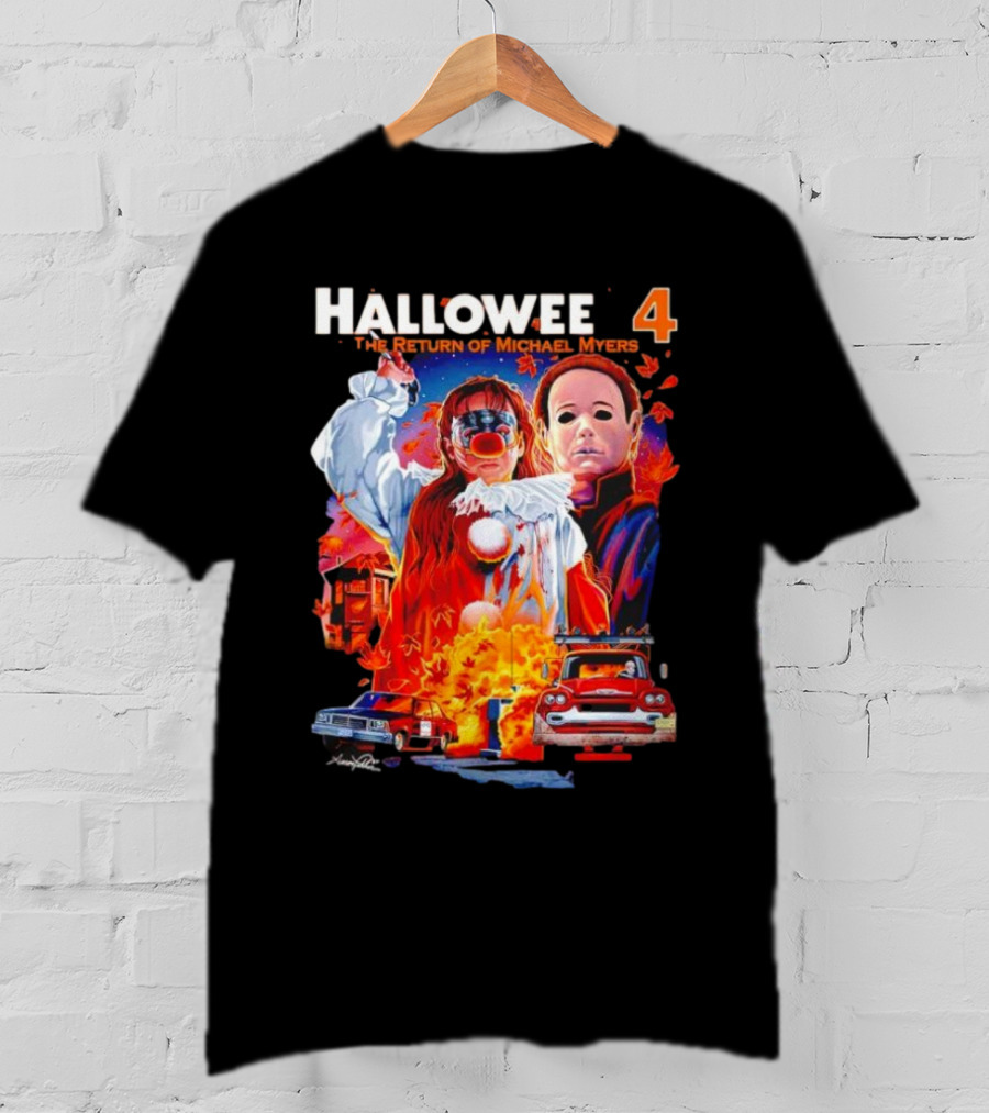Halloween 4 The Return Of Michael Myers Cold Blood T-Shirt