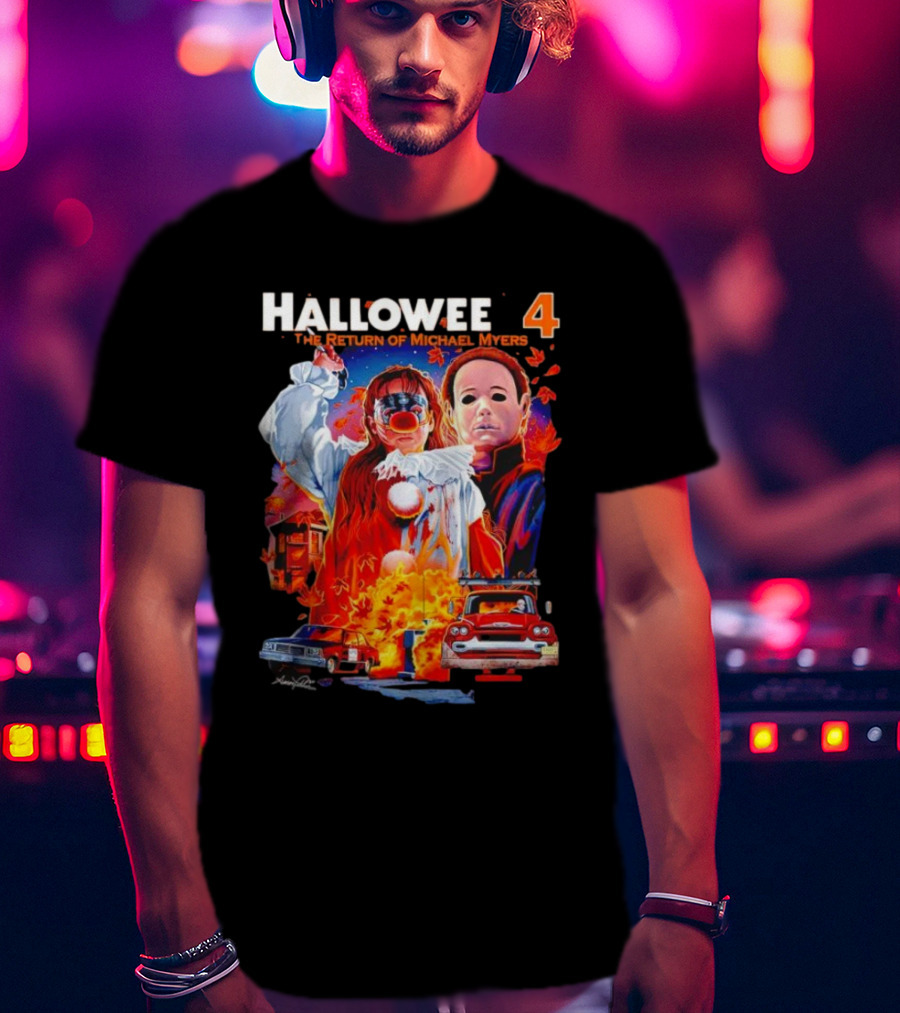 Halloween 4 The Return Of Michael Myers Cold Blood T-Shirt