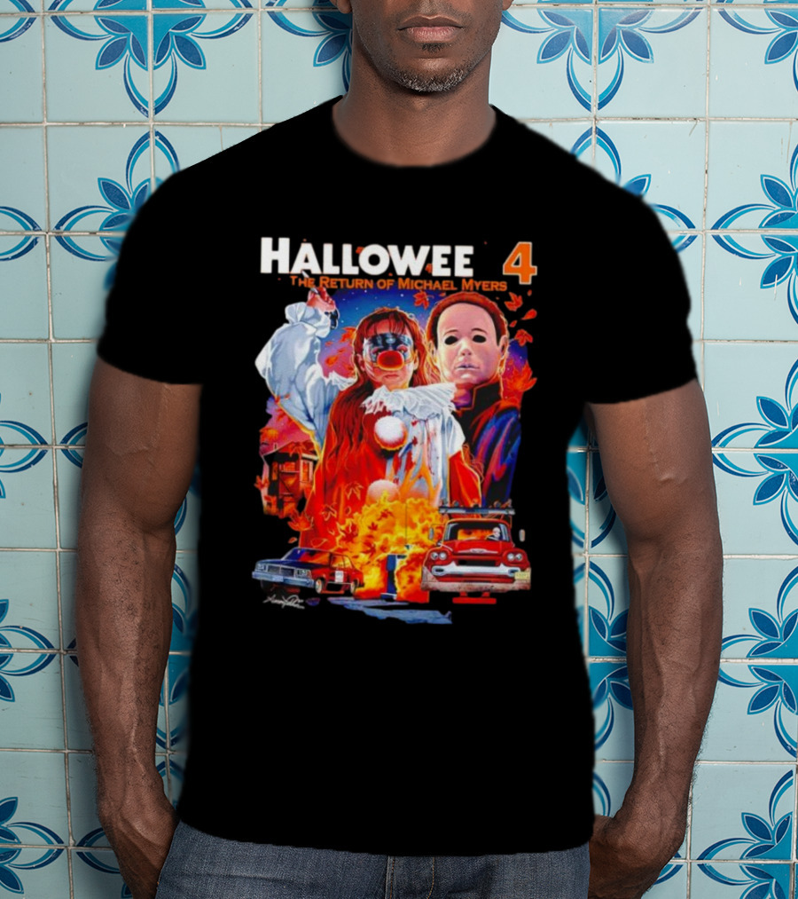 Halloween 4 The Return Of Michael Myers Cold Blood T-Shirt