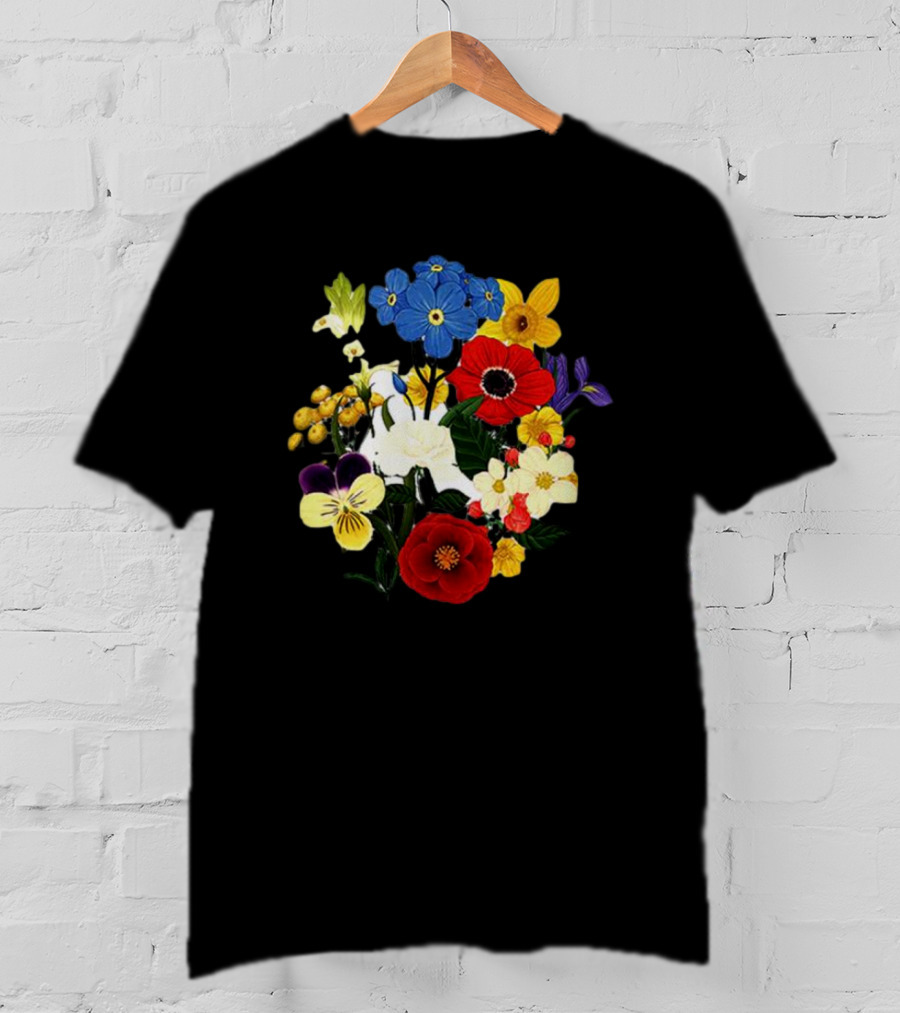 Sam Smith Vibrant Floral Bouquet T-Shirt