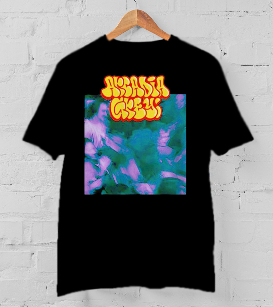Arcadia Grey Graffiti Smart Punk Concept Psychedelic Vibes T-Shirt