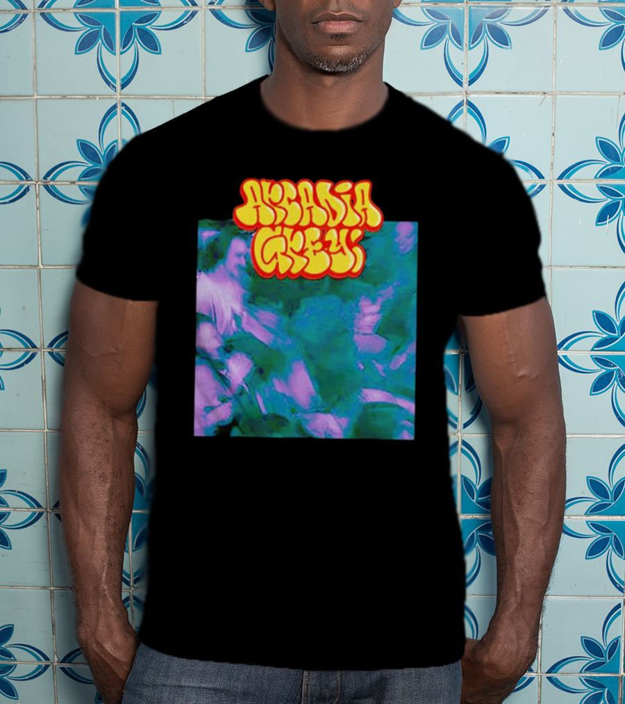 Arcadia Grey Graffiti Smart Punk Concept Psychedelic Vibes T-Shirt