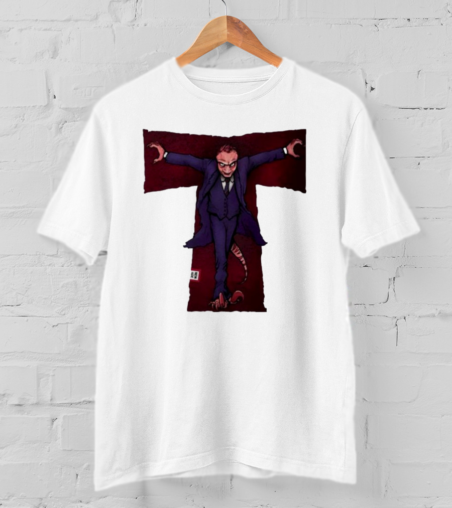 Torontosaurz Darkodon Suit-Clad T-Pose Character With Tail T-Shirt
