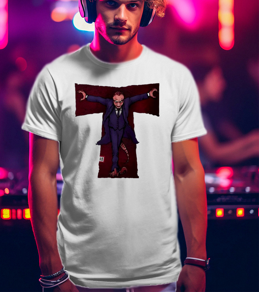Torontosaurz Darkodon Suit-Clad T-Pose Character With Tail T-Shirt