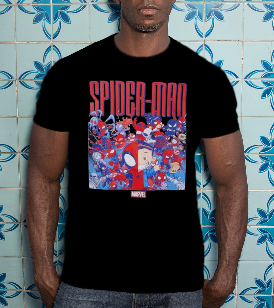 Marvel Spider-Man Cartoon Group Adventure T-Shirt