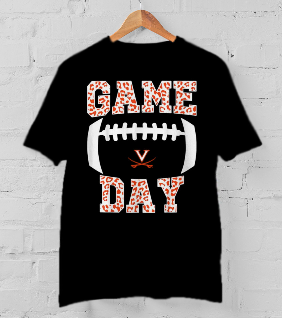 Virginia Cavaliers Game Day Football T-Shirt