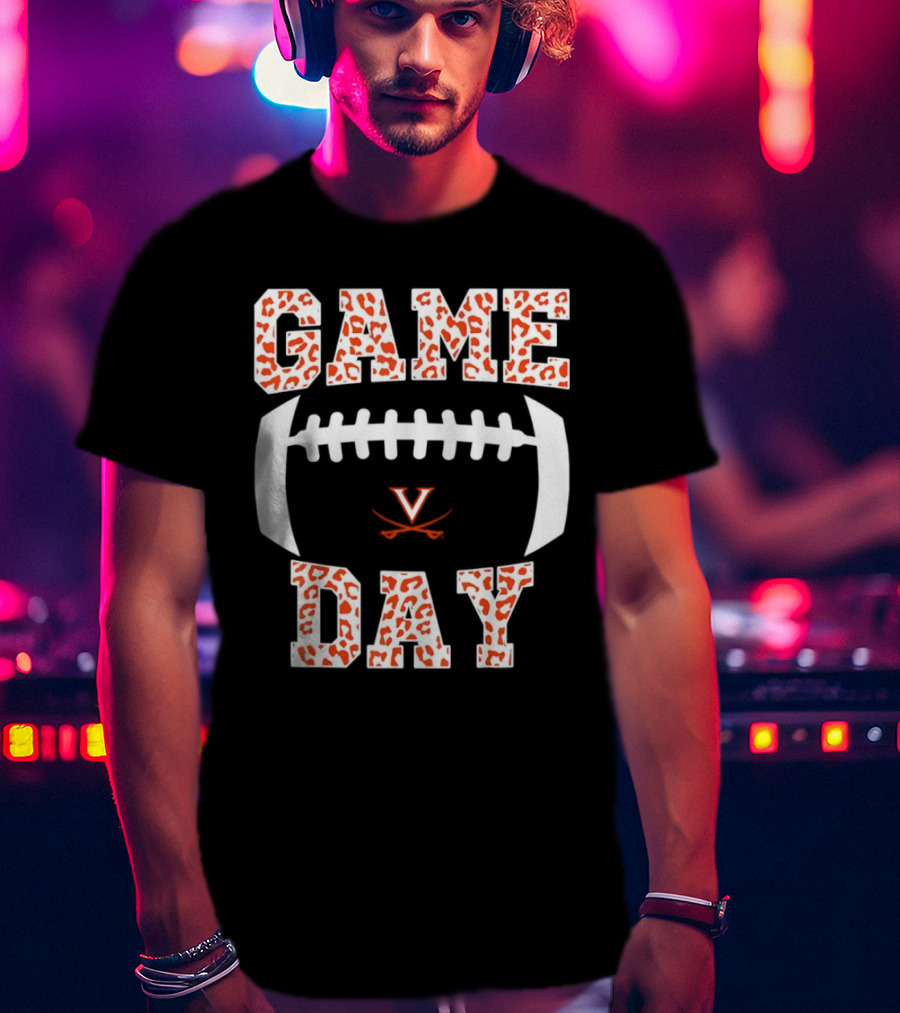 Virginia Cavaliers Game Day Football T-Shirt