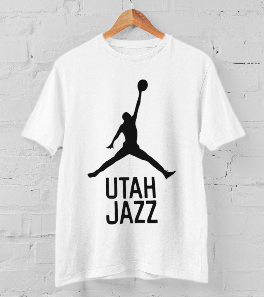 Utah Jazz Jumpman Basketball T-Shirt