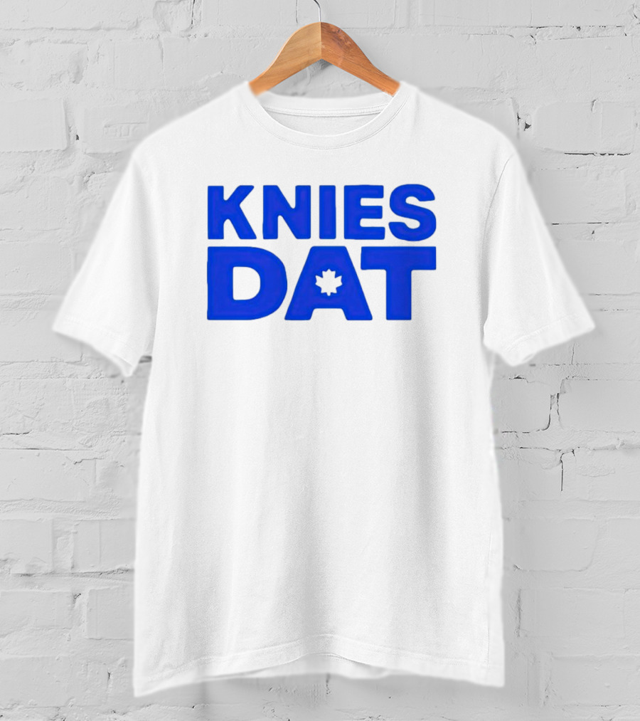 Knies Dat Canada Maple Leaf Hockey Connection T-Shirt
