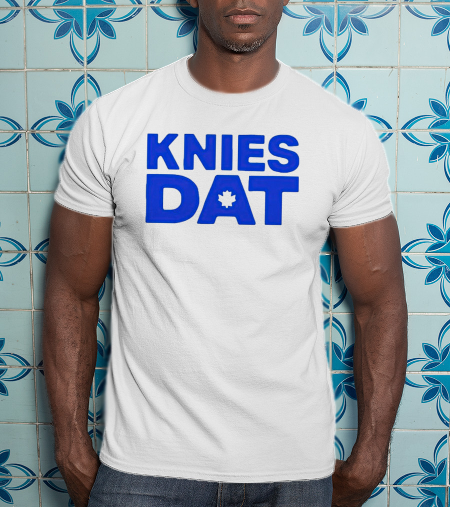 Knies Dat Canada Maple Leaf Hockey Connection T-Shirt