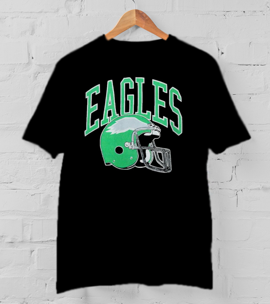 Eagles Helmet Logo Philadelphia T-Shirt