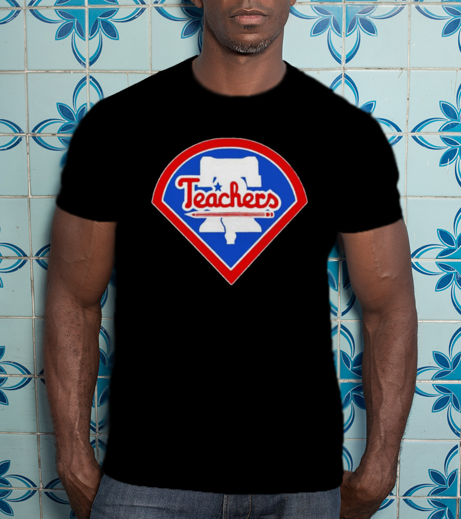 Philadelphia Phillies Liberty Bell Teachers T-Shirt