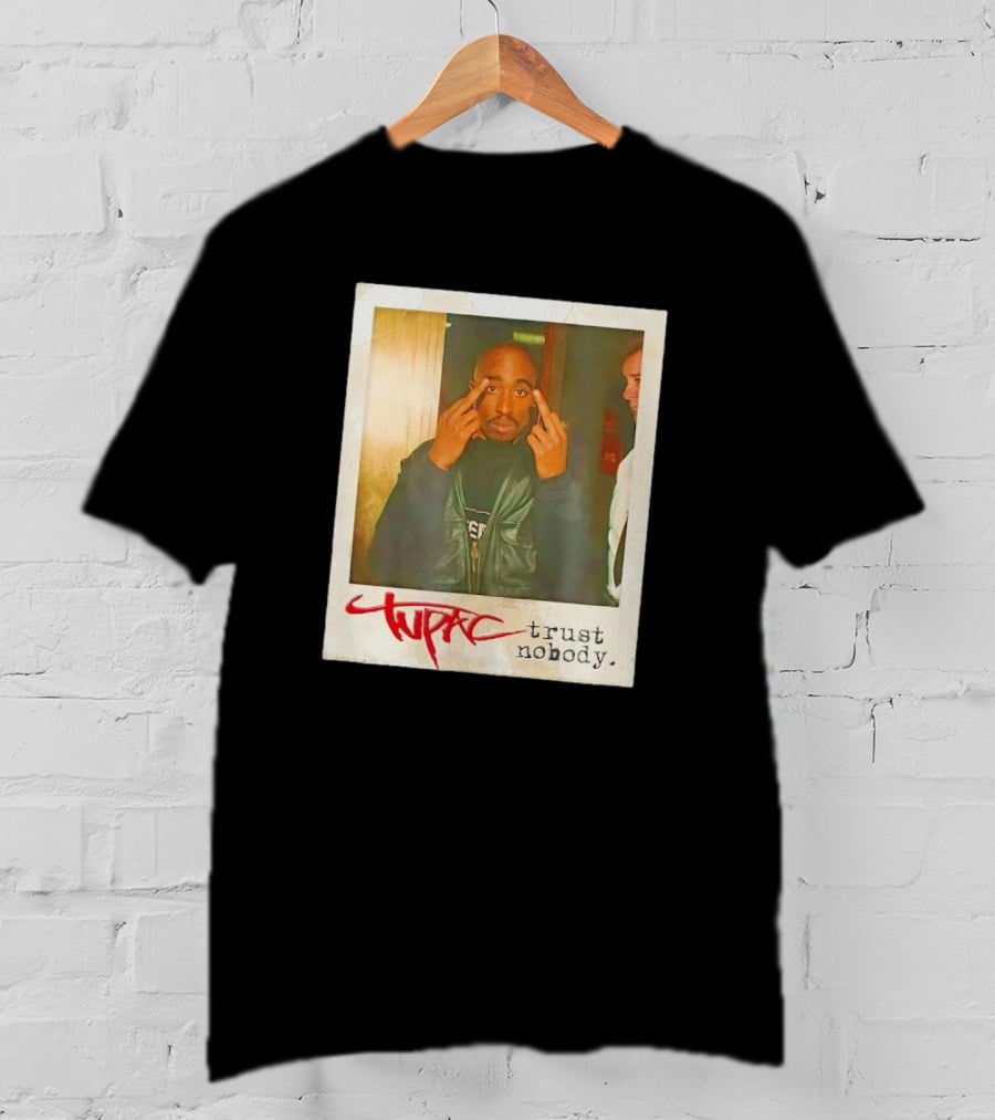 Tupac Polaroid Trust Nobody T-Shirt