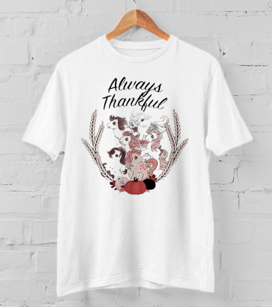 Always Thankful My Little Pony Autumn Harvest T-Shirt
