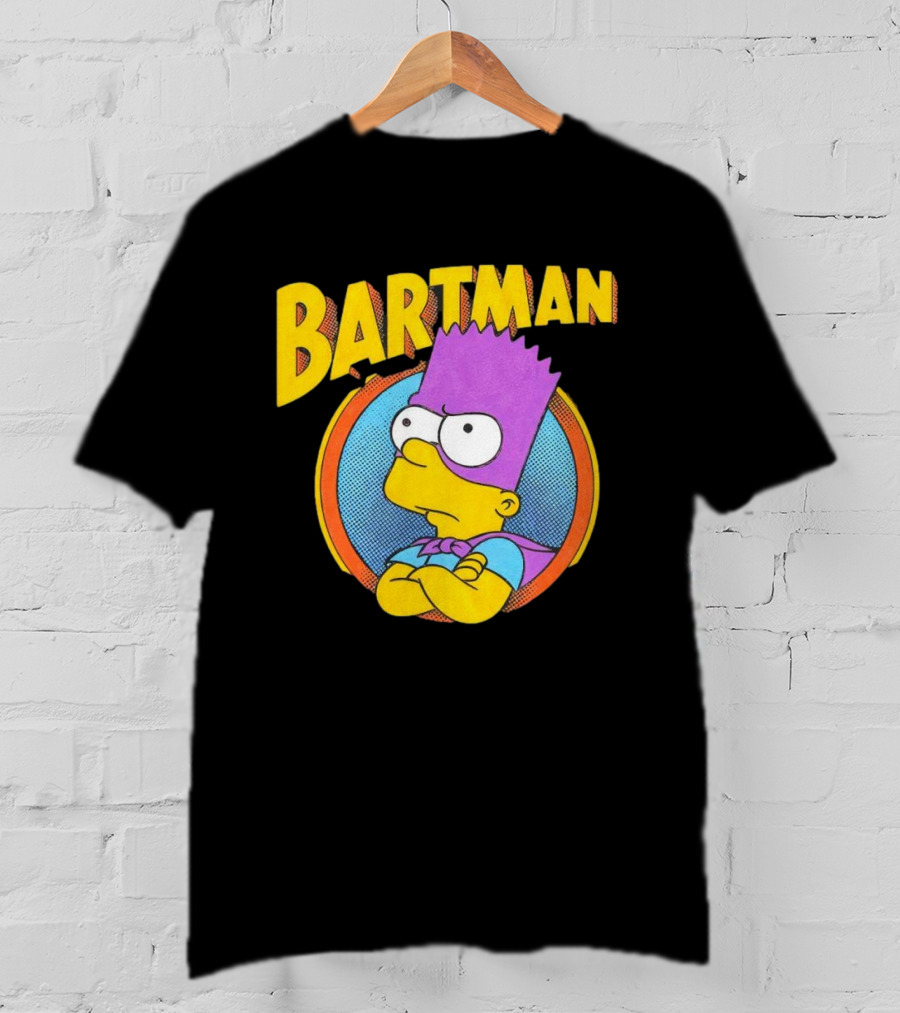Bartman Simpsons Cartoon Superhero Iconic Character T-Shirt