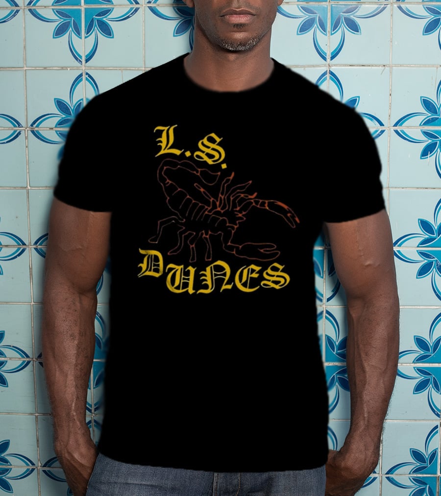 L.S. Dunes Scorpion Retro Gothic T-Shirt