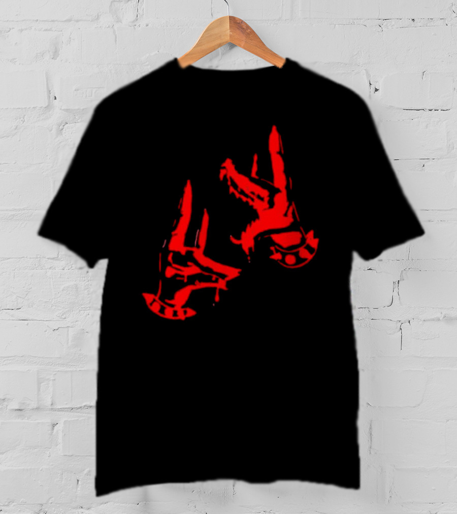 Paradox Bad Dog Cerberus Heads Red T-Shirt