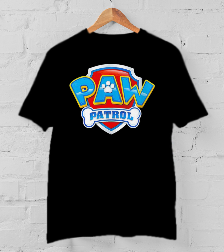 PAW Patrol Paw Logo Badge Shield T-Shirt