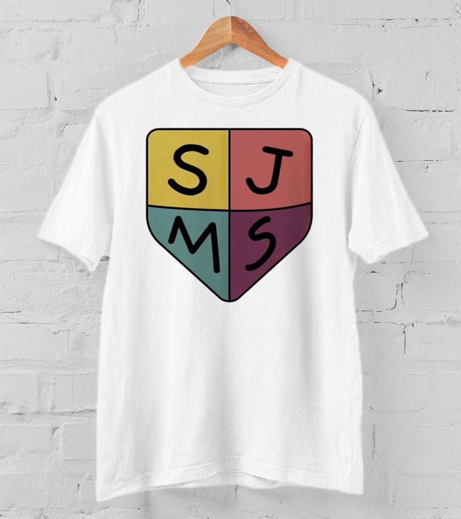 Saint James Middle School SJMS Shield Emblem T-Shirt