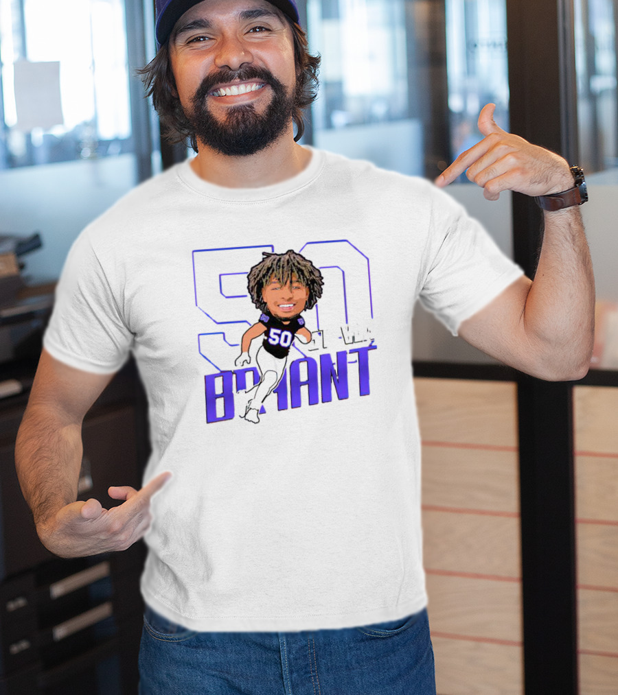 Support Weber State Defensive Lineman 50 Steven Bryant T-Shirt
