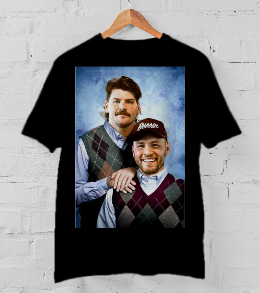 Bussin With The Boys Step Brothers Taylor Lewan Will Compton Photo T-Shirt