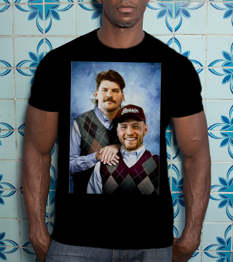 Bussin With The Boys Step Brothers Taylor Lewan Will Compton Photo T-Shirt