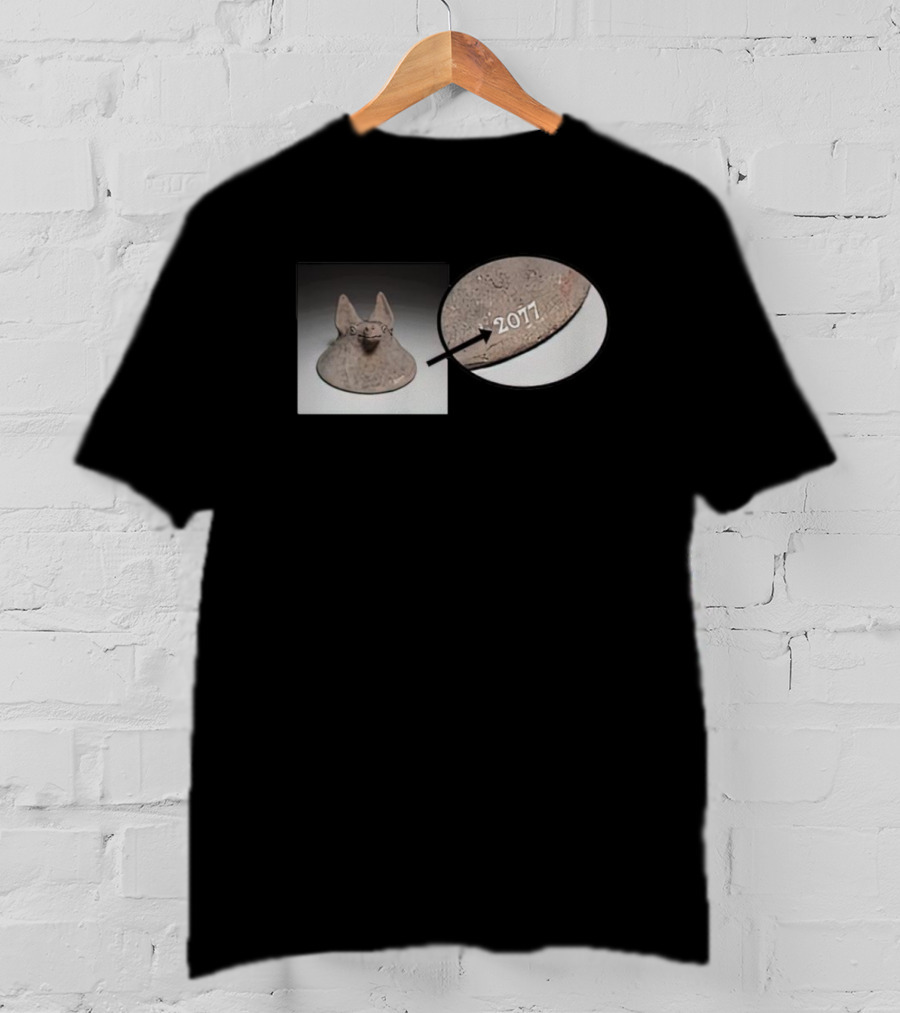 Caroline Polachek 2077 Cat Figurine T-Shirt