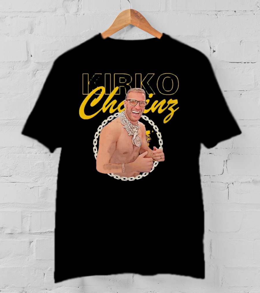 Kirko Chainz Kirk Cousins Signatures NFL Inspired Jewelry T-Shirt