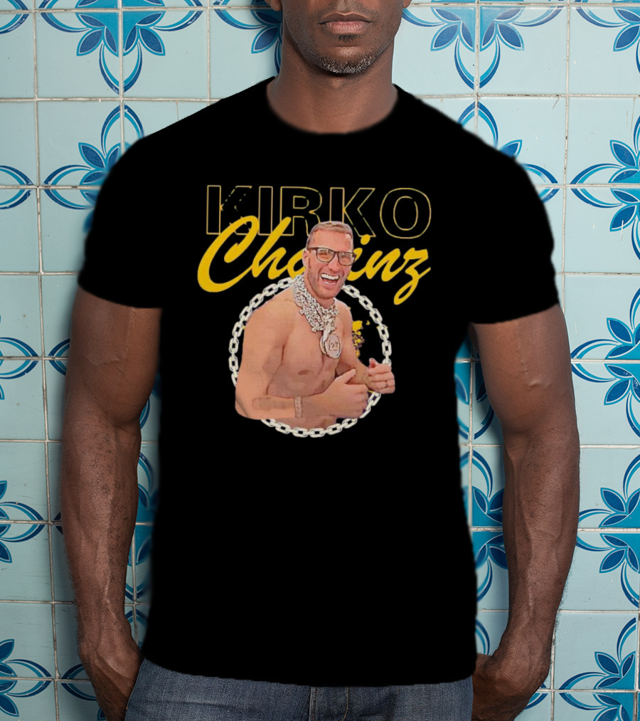 Kirko Chainz Kirk Cousins Signatures NFL Inspired Jewelry T-Shirt
