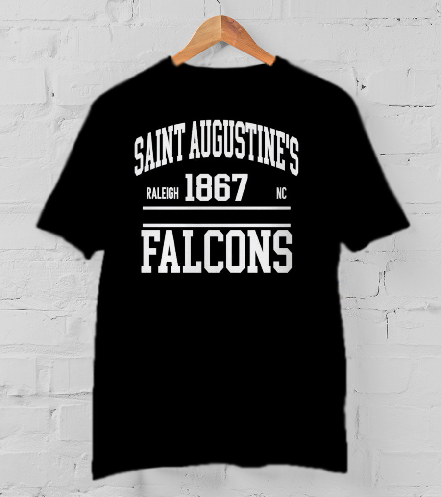 Saint Augustine's Raleigh 1867 NC Falcons T-Shirt