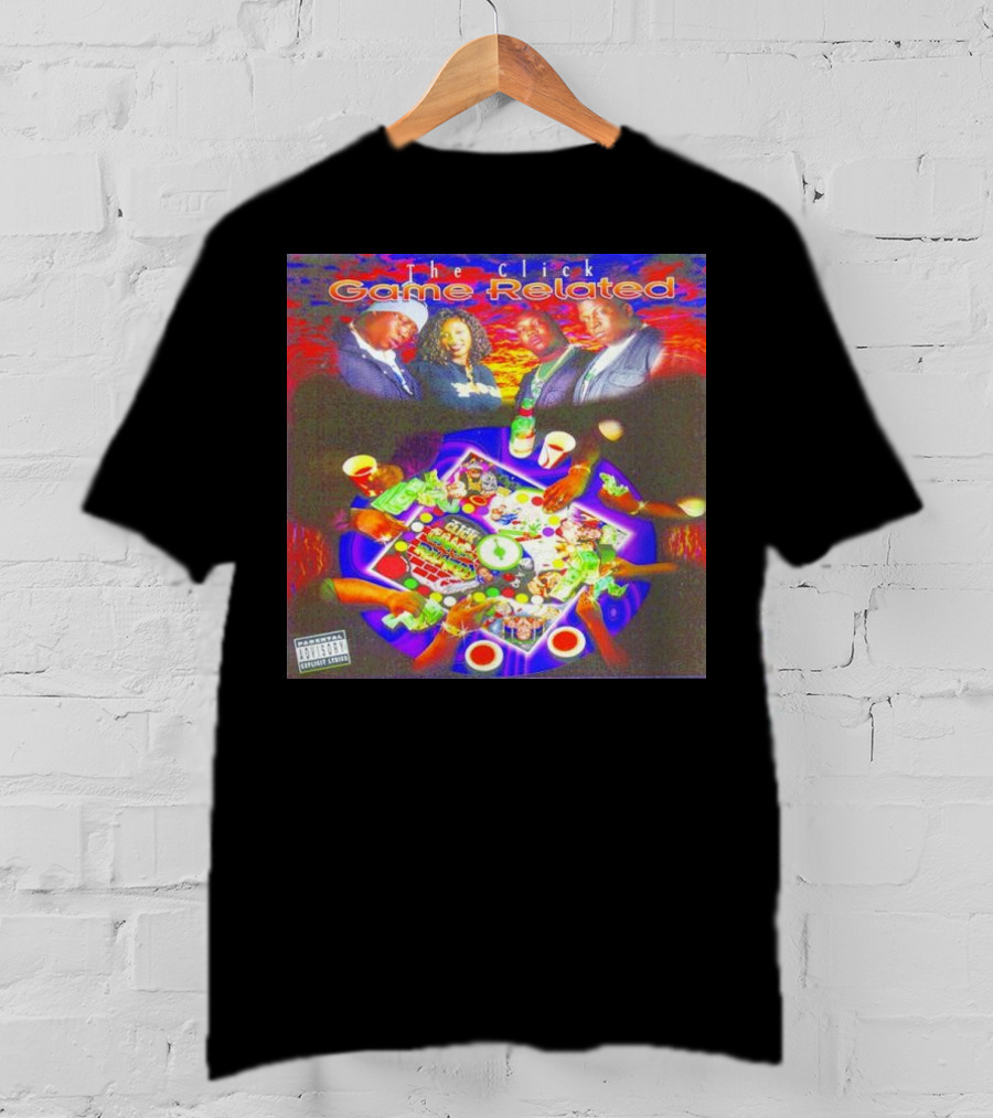 The Click Game Related Album Cover T-Shirt