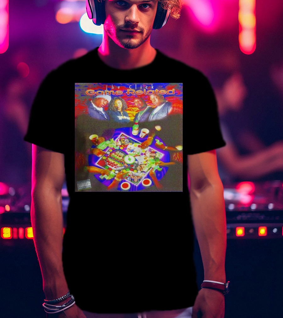 The Click Game Related Album Cover T-Shirt