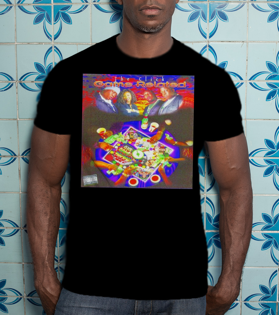 The Click Game Related Album Cover T-Shirt
