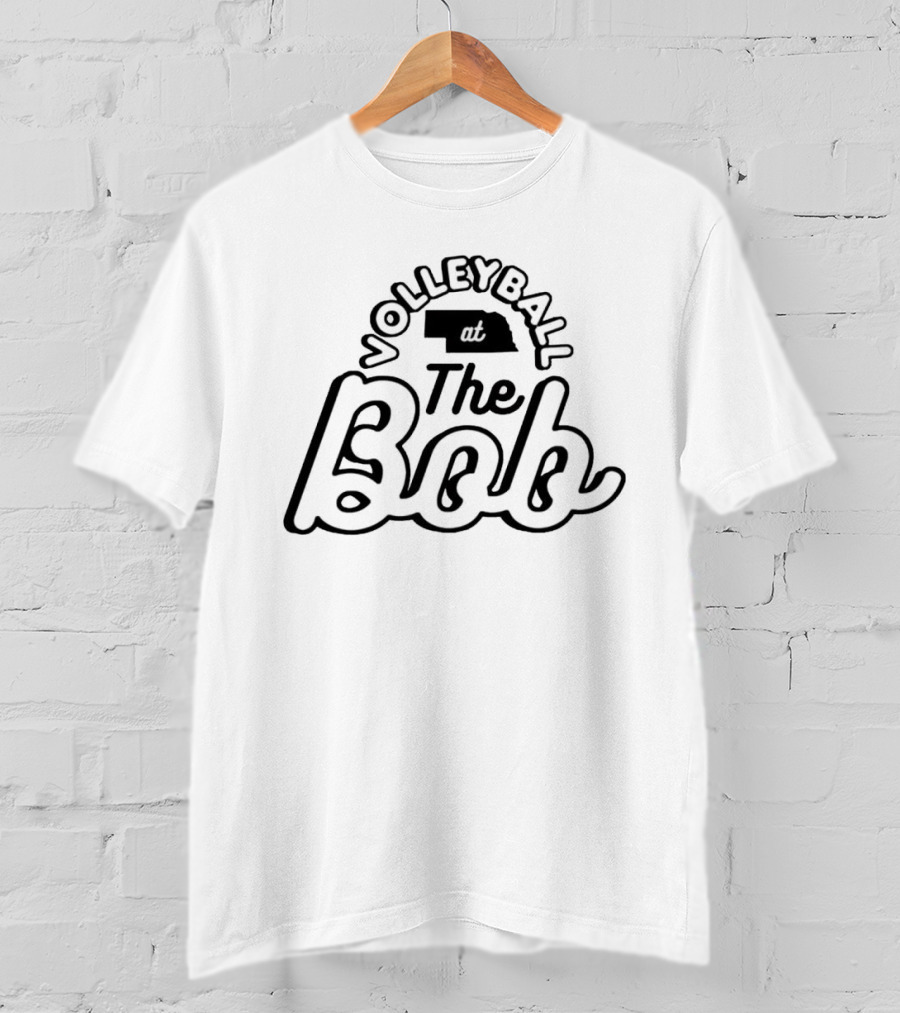 Volleyball At The Bob Nebraska T-Shirt