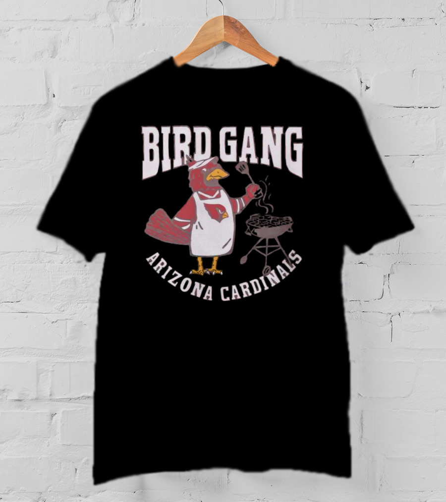 Bird Gang Arizona Cardinals BBQ Bird T-Shirt