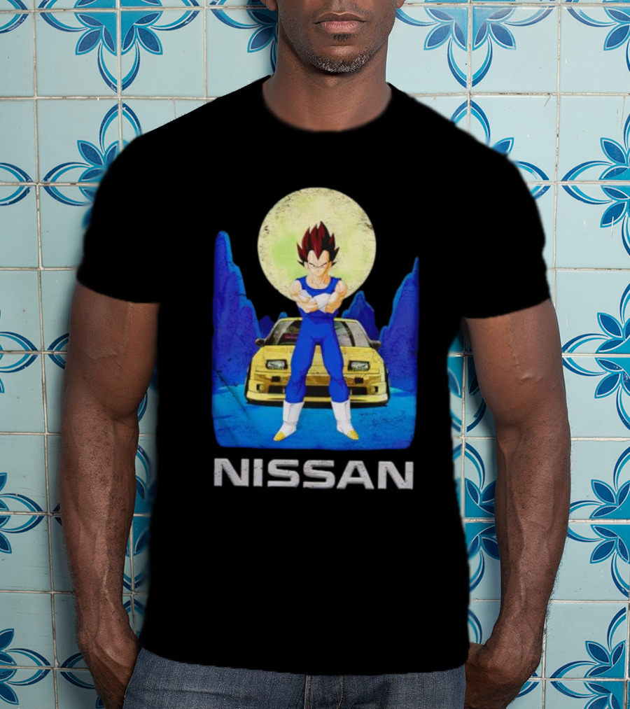 Nissan Vegeta Anime Classic Car Fusion T-Shirt