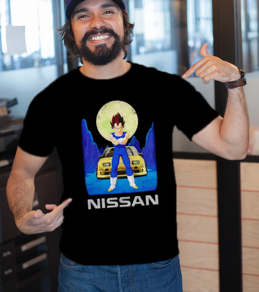 Nissan Vegeta Anime Classic Car Fusion T-Shirt