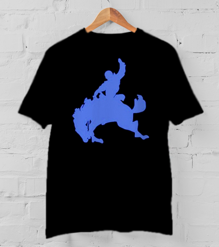 Bad Bunny Bucking Blue Cowboy T-Shirt