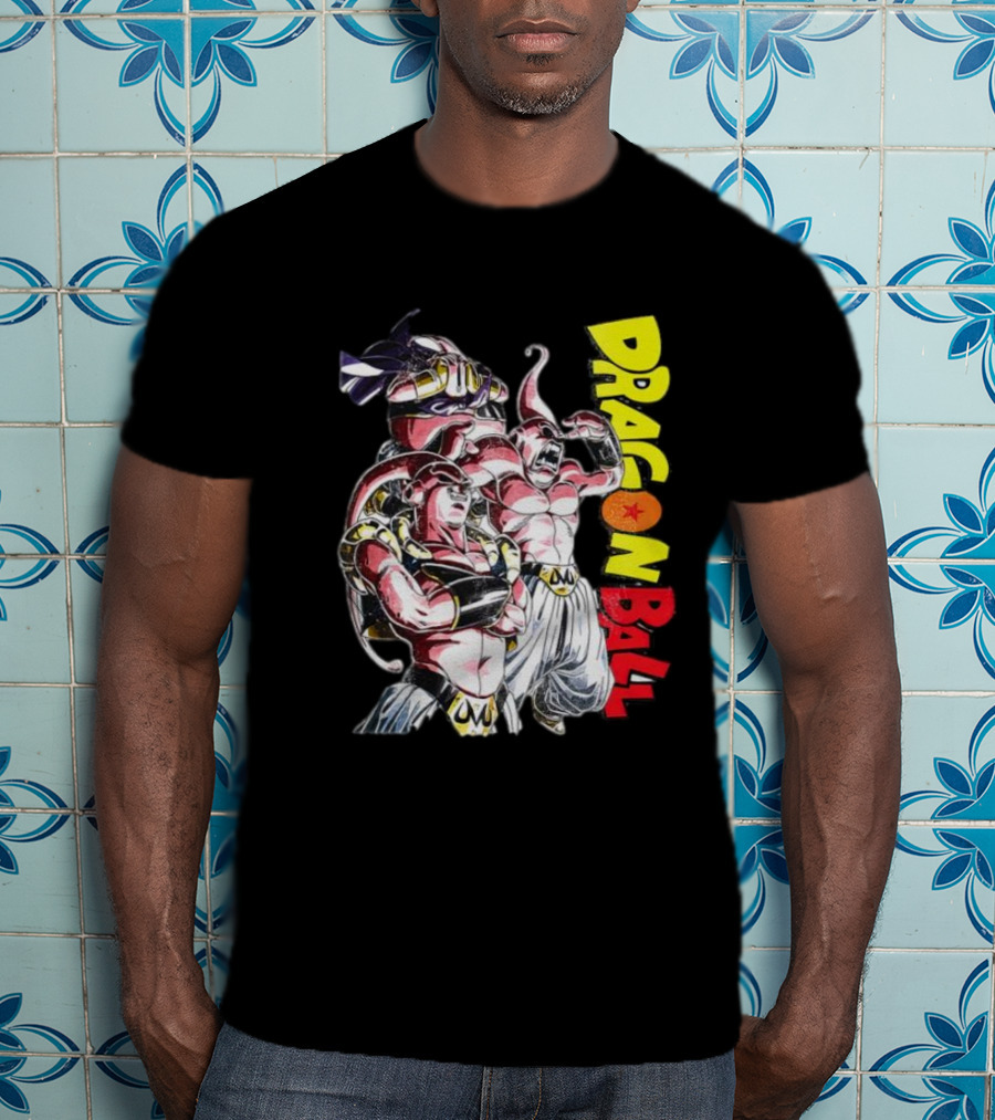 Majin Buu Forms Dragon Ball Z Mighty Trio Display T-Shirt