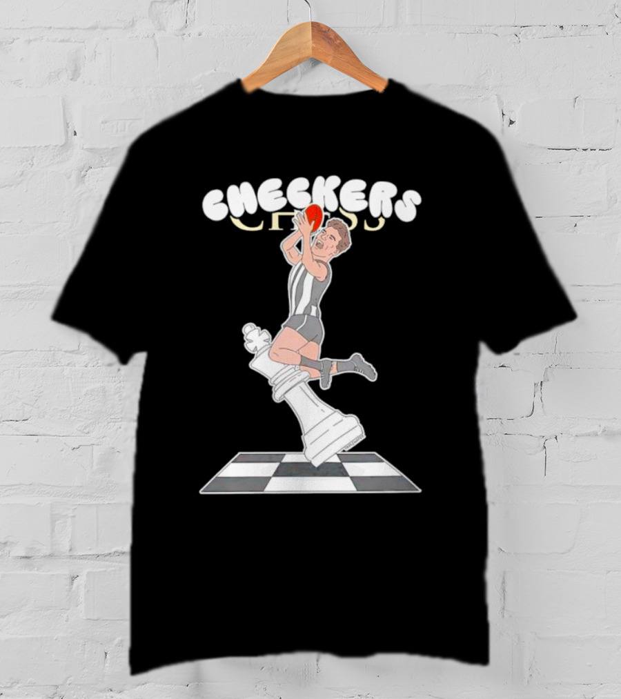 Checkers Chess Dunk King Piece Basketball Jumper T-Shirt