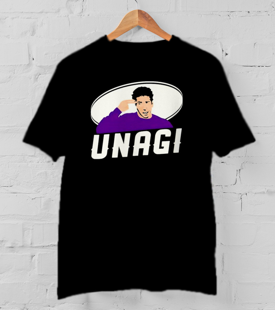 Friends Ross Geller Unagi Iconic Gesture From The One With Unagi T-Shirt