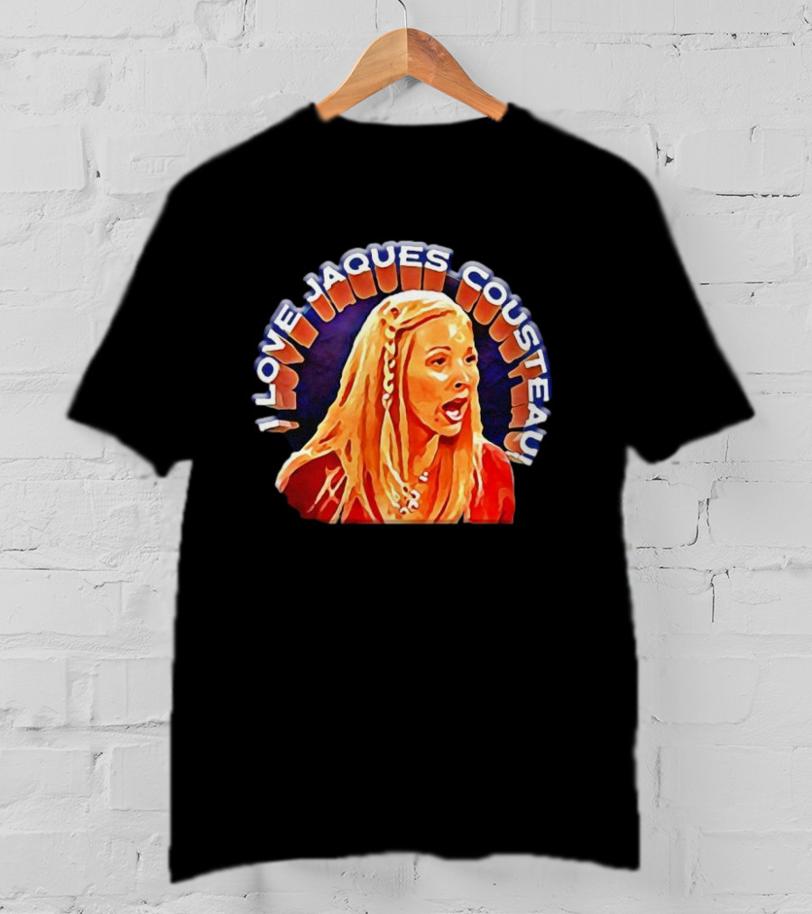 I Love Jaques Cousteau Phoebe Fan T-Shirt