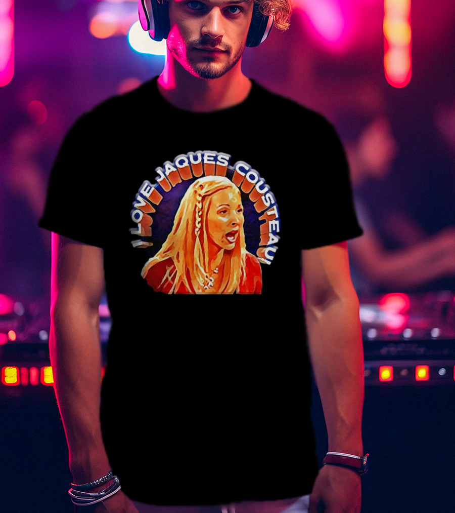 I Love Jaques Cousteau Phoebe Fan T-Shirt