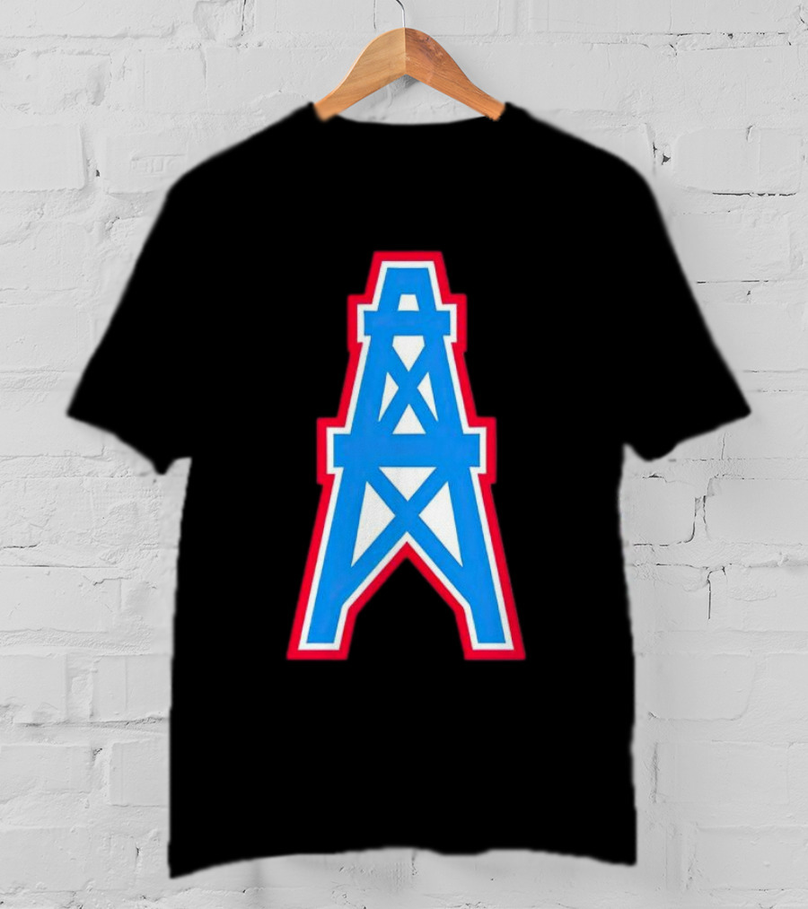 Houston Oilers Luv Ya Blue Oil Derrick Franklin T-Shirt