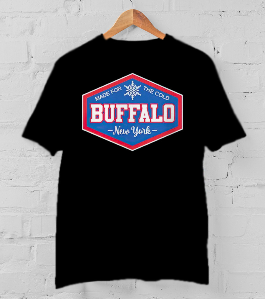 Buffalo New York Made For The Cold Snowflake T-Shirt