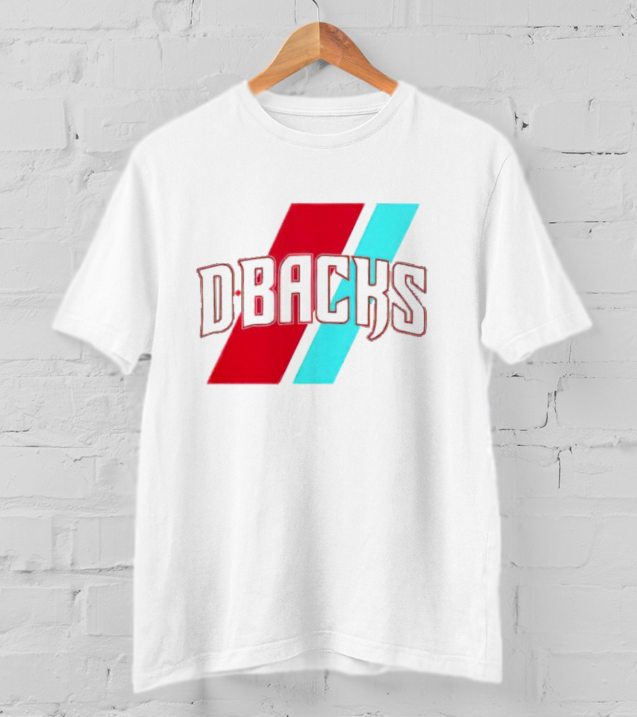 Arizona DBbacks Tri-Color Stripe T-Shirt