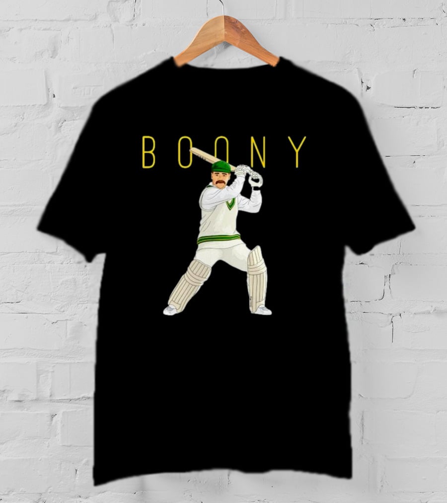 BOONY David Boon Test Cricket Player T-Shirt