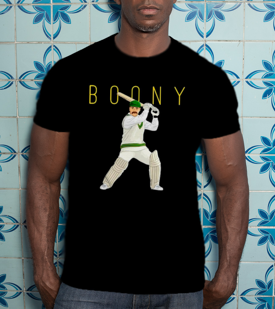BOONY David Boon Test Cricket Player T-Shirt
