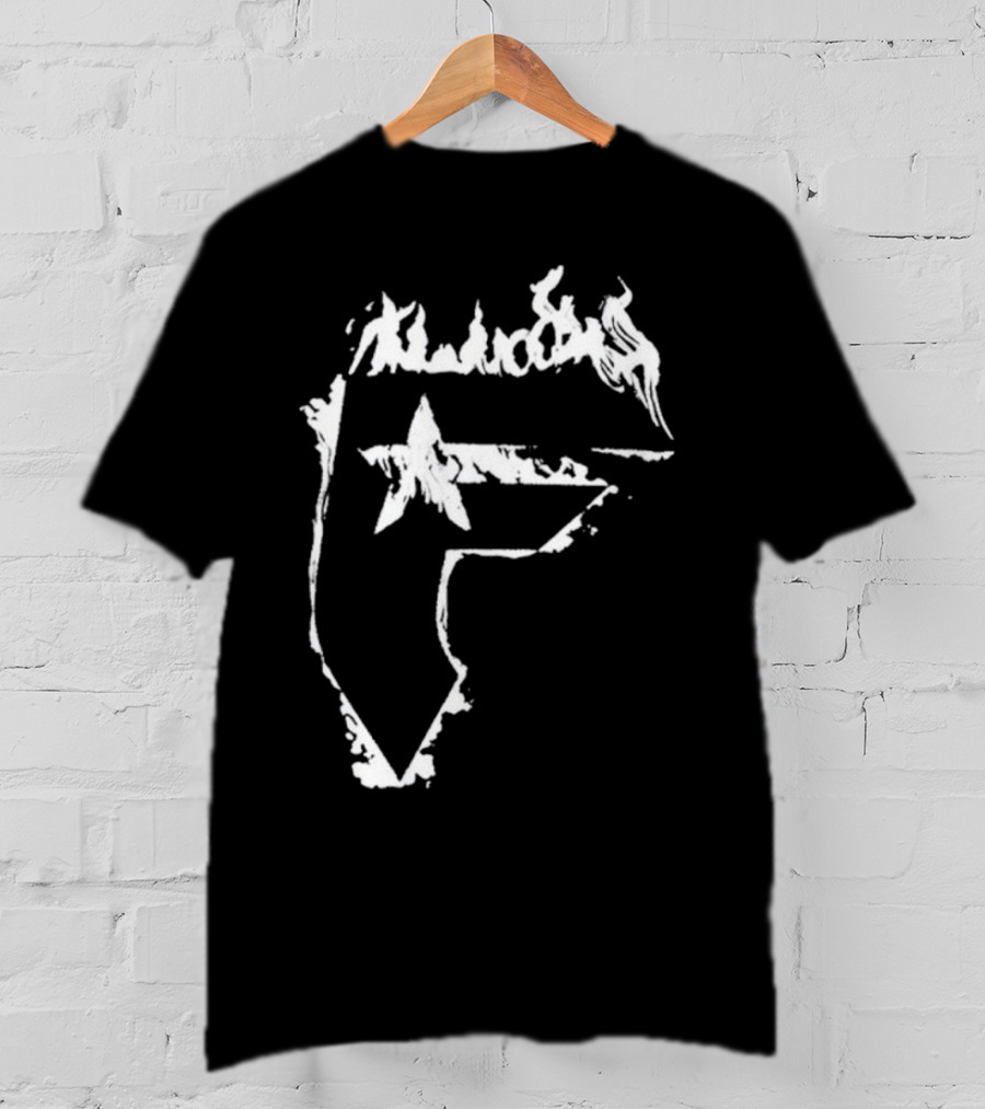 Famous Stars And Straps Flaming Star Emblem T-Shirt